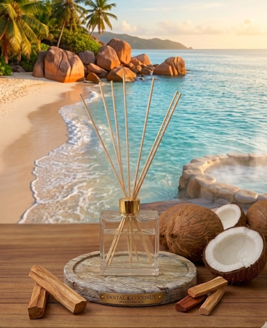 Santal Coconut Milk Reed Diffuser